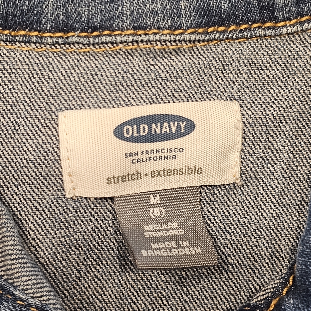 Old Navy Girls Denim Jacket Size 8 - Picture 3 of 5